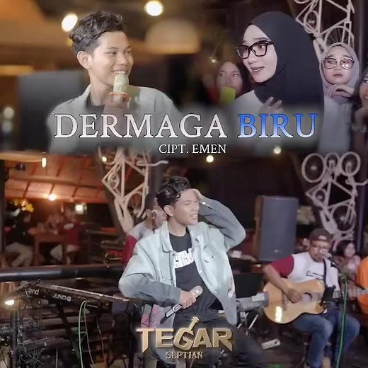 Cover Lagu Dermaga Biru oleh Tegar Septian