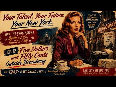 12. Five Dollars and Fifty Cents Outside Broadway. 1947: a working life.