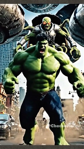 Desi Hulk vs Aliens 😂| Funny Hulk AI 🤣 | Halku Reee
