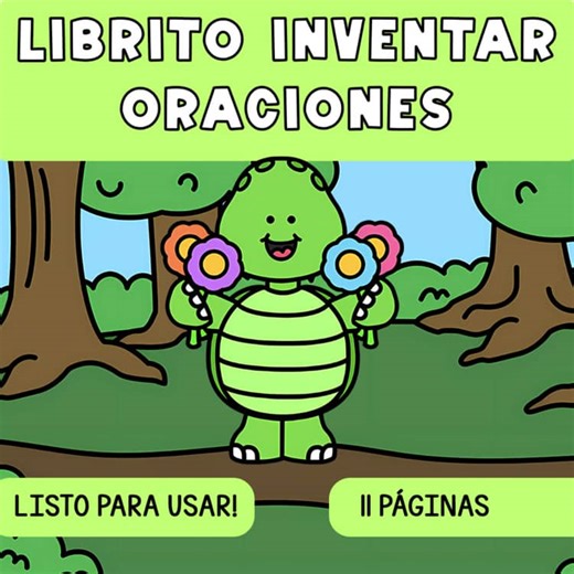Spanish Sentence Structure Practice – Librito Inventar Oraciones