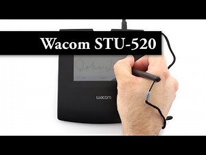 Wacom STU-520 Signature Tablet - Product Preview