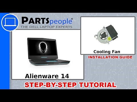 Dell Alienware 14 R1 (P39G001) Cooling Fan How-To Video Tutorial
