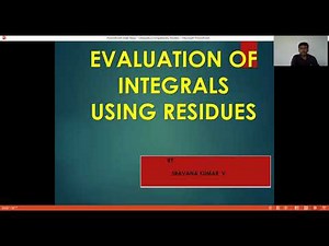 EVALUATION OF INTEGRALS USING RESIDUES IN TELUGU