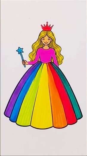 💕Oh no! Princess Barbie lost her colors! 👑 Let's make her colorful again! #shorts #barbie