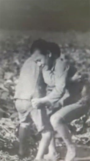 Korean Children Practicing Mindung Ssireum in Rural Korea During the Japanese Colonial Period