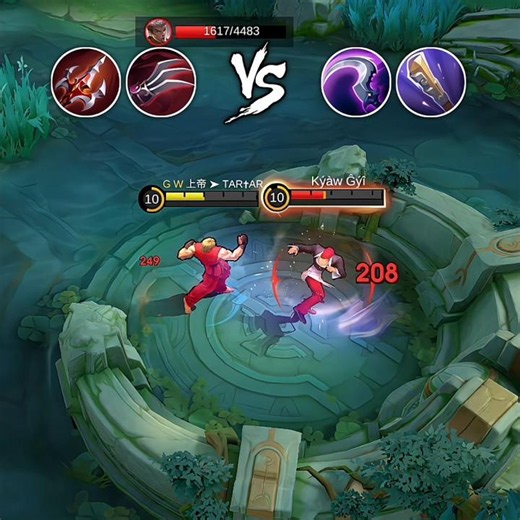 ✅ Chou SF vs Chou KOF #mlbb #mobilelegends