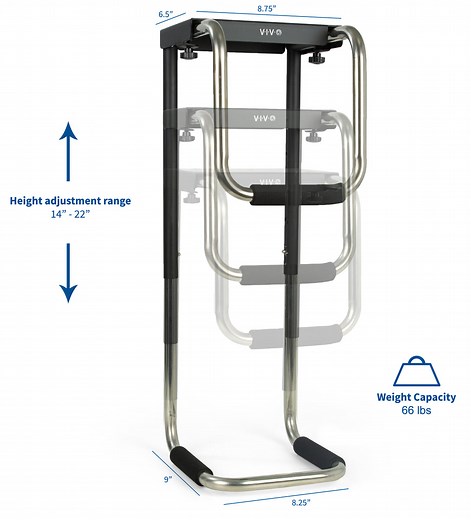 Heavy Duty Under Desk PC Mount