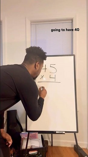 Mental Math Trick. Two Digit Times One Digit (Part 1: 45 x 4)