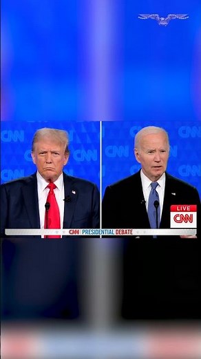 President Biden loses train of thought during CNN Presidential Debate #shorts