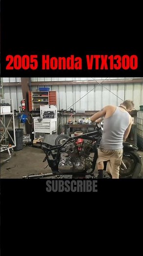 Absolutely Completely Disassembling a 2005 Honda VTX1300