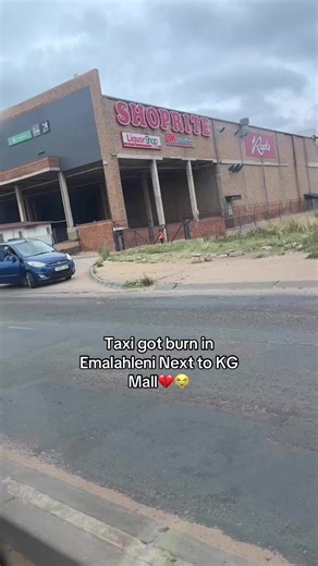 Taxi Burns in Emalahleni Near KG Mall