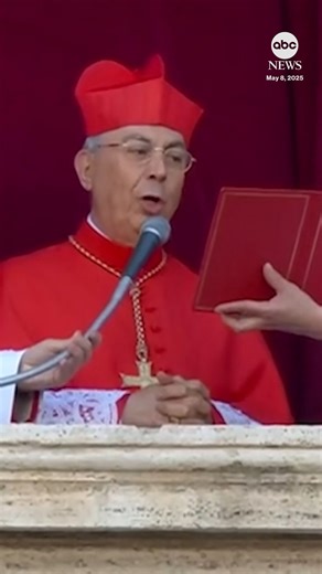 45M views · 381K reactions | "HABEMUS PAPAM." American Cardinal Robert Prevost has been announced as the 267th pope. He will take the name Pope Leo XIV. https://abcnews.visitlink.me/XeNAUU | ABC News | Facebook