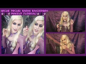 Hocus Pocus Sarah Sanderson Makeup Tutorial!