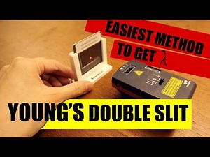 Young's Double Slit Experiment: measuring wavelength | A Level Physics
