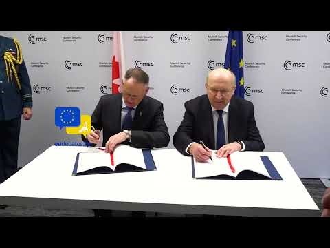 EU–Canada Defence Breakthrough 🇪🇺🇨🇦 | SAFE Agreement Signed at Munich Security Conference 2026