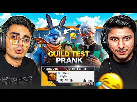 RAISTAR IS BACK 😍 TO FREE FIRE 💀🔥 PRANK AGAINST 4 STREAMERS 😲