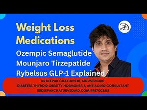 Ozempic, Mounjaro, Rybelsus, Semaglutide & Tirzepatide | GLP-1 Weight Loss Medications Explained
