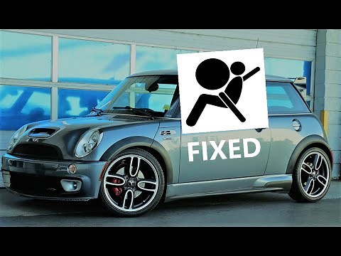 MINI AIRBAG LIGHT REPAIR SEAT WIRING HOW TO DIY R50 R53 R52