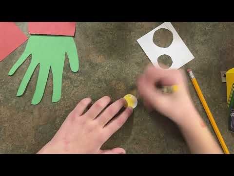 Take-Home Craft: Handprint Gnome Directions
