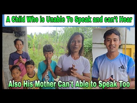 A Child Who is Unable To Speak & Can't Hear || Also His Mother Can't Able To Speak Too || #youtube