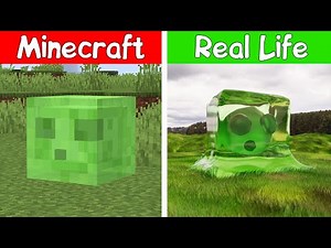 Realistic minecraft ! Realistic water ! lava ! Slime block