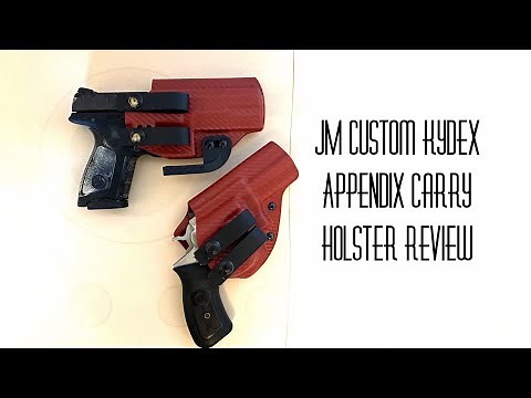 JM Custom Kydex Appendix Carry Holster Review