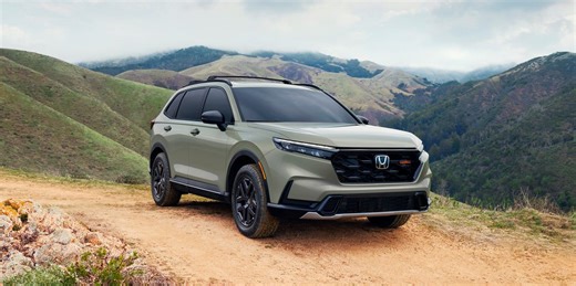 View Exterior Photos of the 2026 Honda CR-V Hybrid TrailSport