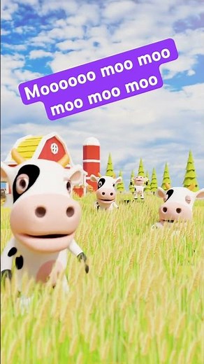 Moooooo moo moo haha! #funny #funnyshorts #shorts #youtubeshorts #animation