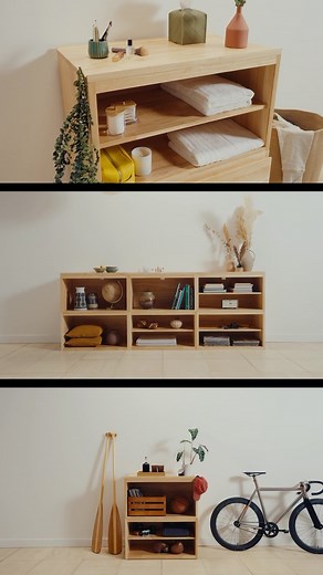 8K views | Minimalist design for elevated organization, customizable modularity for endless optionality. Discover The Storage System. #thuma #forbedtime | Thuma | Facebook