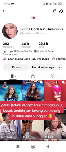 Live Bunda Corla: Jadwal dan Info Terbaru Corla Idol