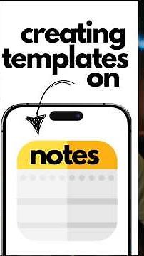 How to Create a Reusable Template in Apple Notes – Fast & Easy! #productivity #template #notes