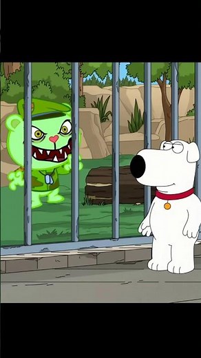 Brian falls into the trap #happytreefriends #familyguy