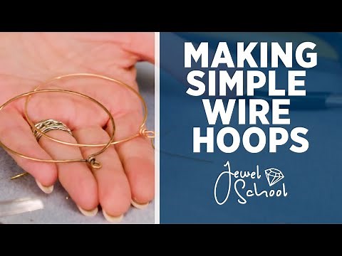 Making Simple Wire Hoops | Jewelry 101
