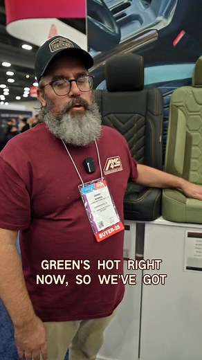 You could sell me a green interior any day of the week. Lots of cool options from Alea Leather USA #leather #luxurycars | Adding Machine Garage