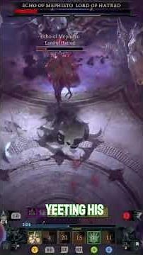 Diablo 4 Season 14 First Time SSF DoK Rogue vs T10 Mephisto Part 2 #boss