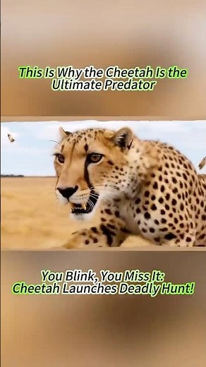 Cheetah Strikes – Antelope Runs for Its Life in High-Speed Chase!