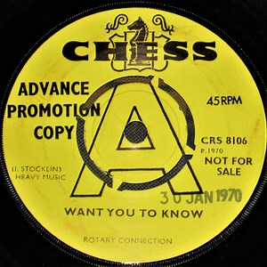 Rotary Connection - Want You To Know