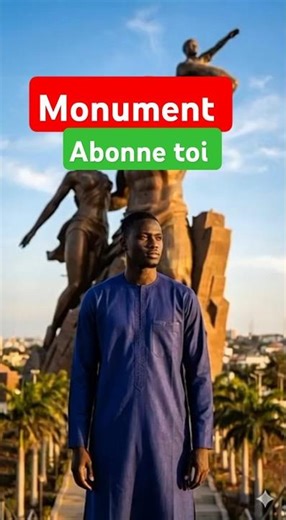 À la découverte du Sénégal : [DAKAR/MONUMENT DE LA RENAISSANCE]