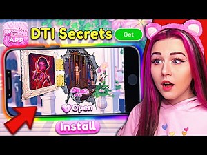 Can This NEW DTI APP Reveal ALL Of The SECRETS & TRICKS? | ROBLOX Dress to Impress APP