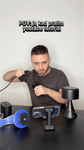 KAD PRATIŠ TUTORIAL NA YOUTUBEU