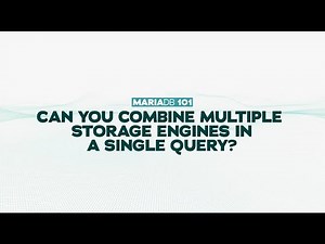 MariaDB's Unique Architecture