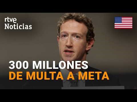 META FINED MILLION DOLLARS FOR FAILURE TO PROTECT MINORS | RTVE NEWS