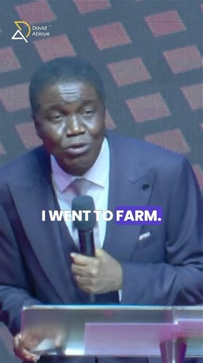 46K views · 18K reactions | There is dignity in labour. Even the Bible says, “If anyone isn’t willing to work, he should not eat.” While you wait for the “big jobs,” start with the little ones and build capacity and competence for the bigger ones. Don’t just fold your hands, do something. #BishopDavidAbioye | Bishop David O. Abioye | Facebook