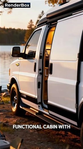 ​Full Camper Build in a CHEVY EXPRESS! #vanlife