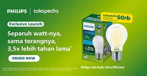 Review Philips LED Bulb Ultra Efficient: 50% Lebih Hemat!