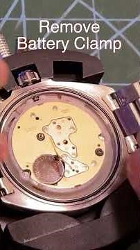 TAG Heuer Battery Replacement f1 Chronograph #tagheuer #tagheuerwatch #aaanton11