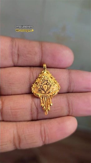 lightweight gold locket design✨️ #gold #jewellery #2025 #shorts