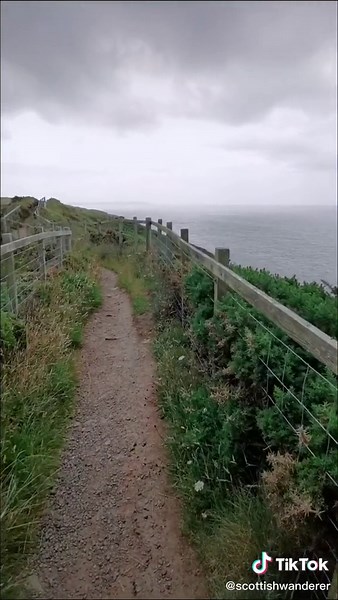 Walk along the cliffs of Scotland #scotland #cliffs #castle #medieval #lordoftherings #adventure