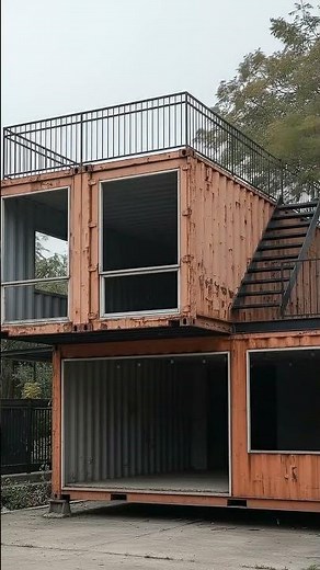 This Container Home Design Is Genius #architecture #clever