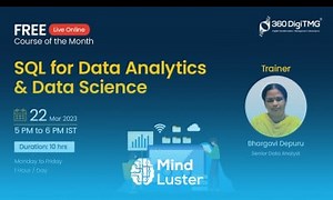 Mind Luster - Learn SQL for Data Analytics Data Science | Day 8 | 360DigiTMG
